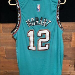 Teal Basketball Jersey with Number 12